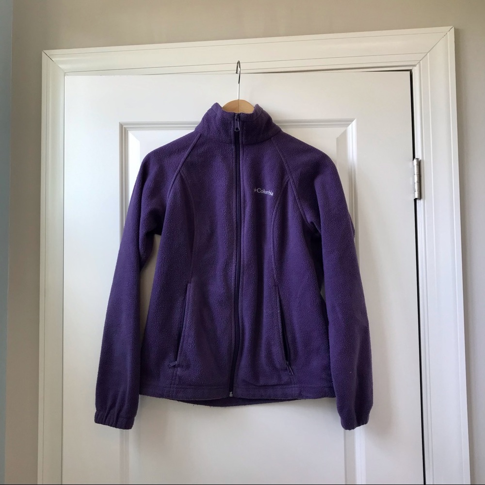 Colombia Zip-up Purple Sherpa